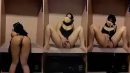 Jilbab Hitam Menggoda, Payudara Besar Mengocok Penuh Nafsu