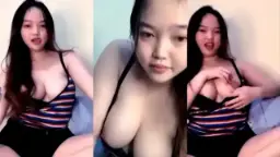 Gadis Chindo Cantik Dengan Payudara Besar Dan Liar