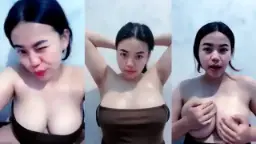 Taniaaa, Toket Bulat Basah Mulus Bikin Ngiler