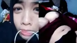 Gadis Berhijab Montok Dengan Payudara Besar Di Ometv