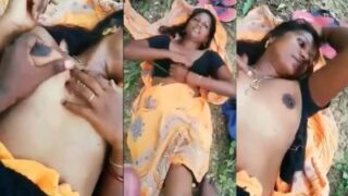 Wanita Nakal Mesum Di Luar Ruangan Dengan Kekasihnya Dalam Adegan Panas Bergaya Tamil