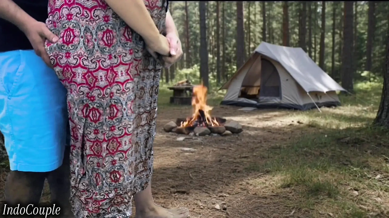 Real Husband And Wife Went For Camping To Forest.sex In Forest With Blasting Sounds