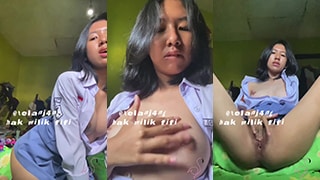 Fifi Abg Sma Cabe-cabean Masih Pake Seragam Tapi Udah Gatel