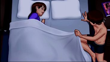 Saat Ibu Tiri Melirikku, Sesuatu Berubah Jadi Panas Dan Liar (18+)