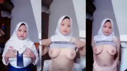 Vika Karina, Hijab Sma, Montok Banget Bikin Ngilu