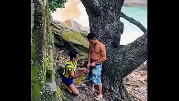 Sexo Ao Vivo Na Praia Do Abrico, Rio De Janeiro, Gozando Gostoso Na Areia.