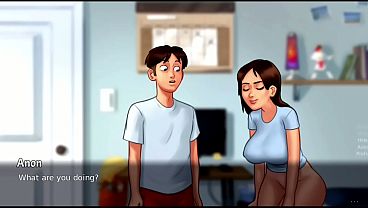 Ibu Tiri Melirik Ke Belakang…lalu Tersenyum Nakal | Bocoran Adegan Panas Baru | Summertime Saga (18+)